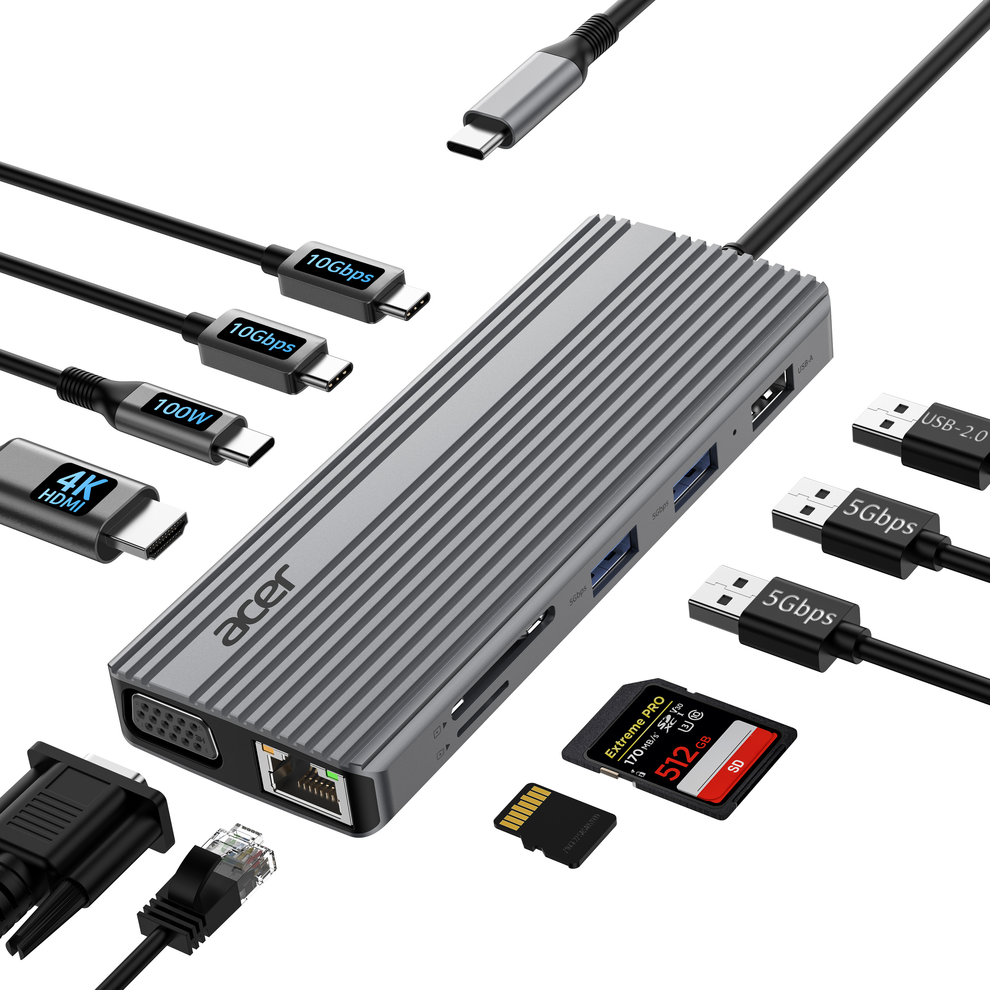 Acer 11-IN-1 USB C Hub