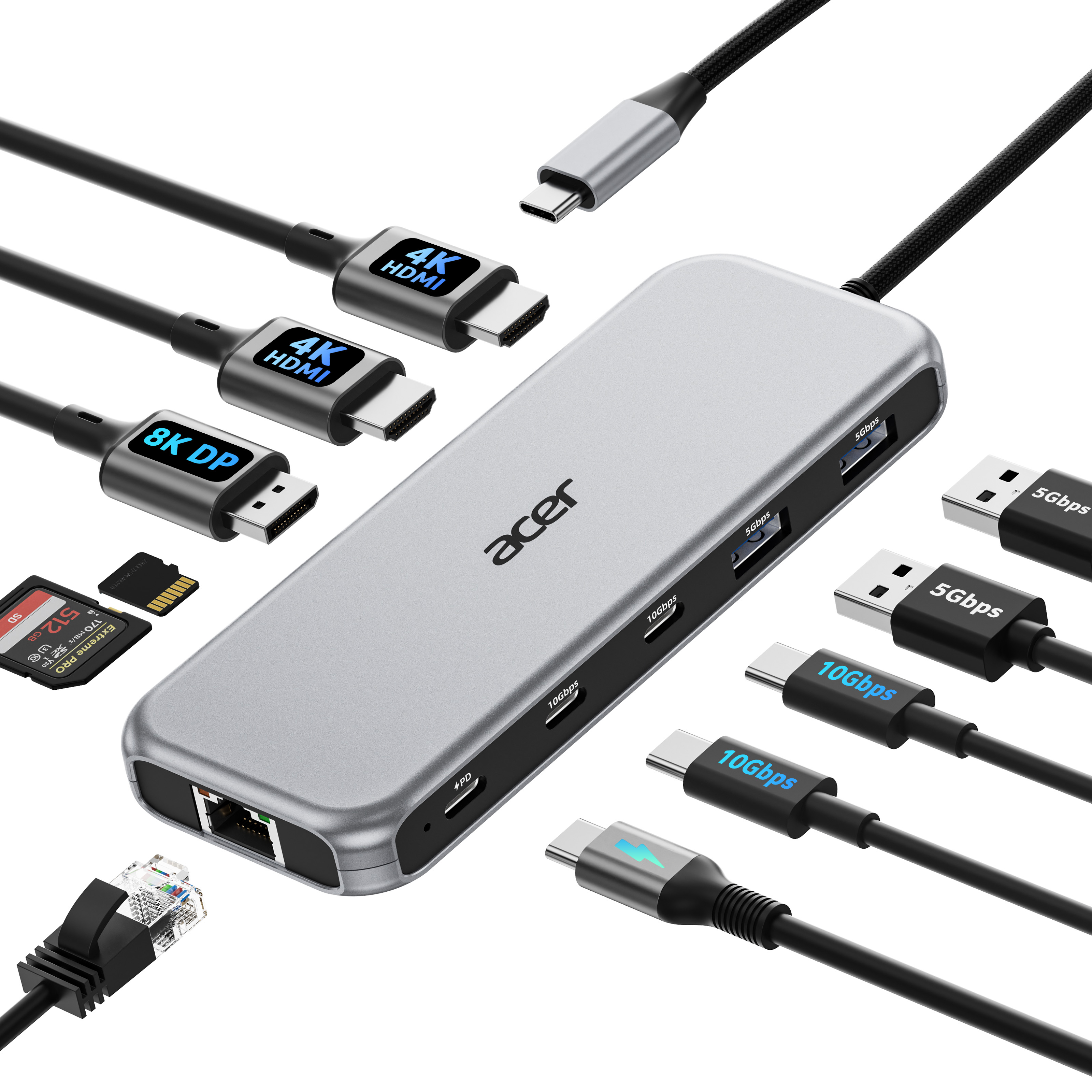 Acer 11-in-1 USB C Docking Station