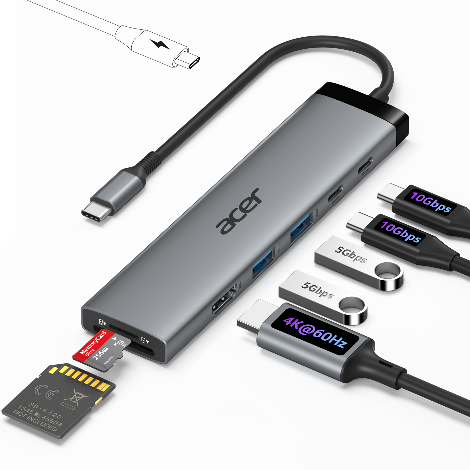 Acer 8-IN-1 USB C Hub