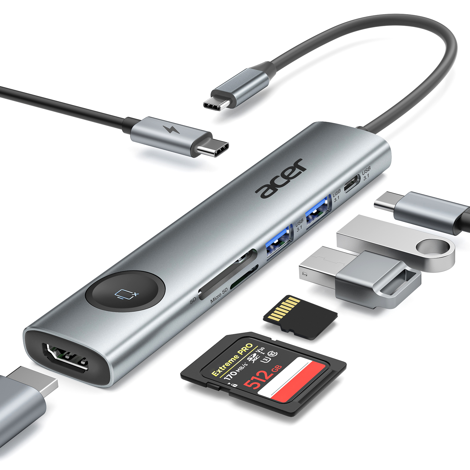 Acer 7-IN-1 USB C Hub