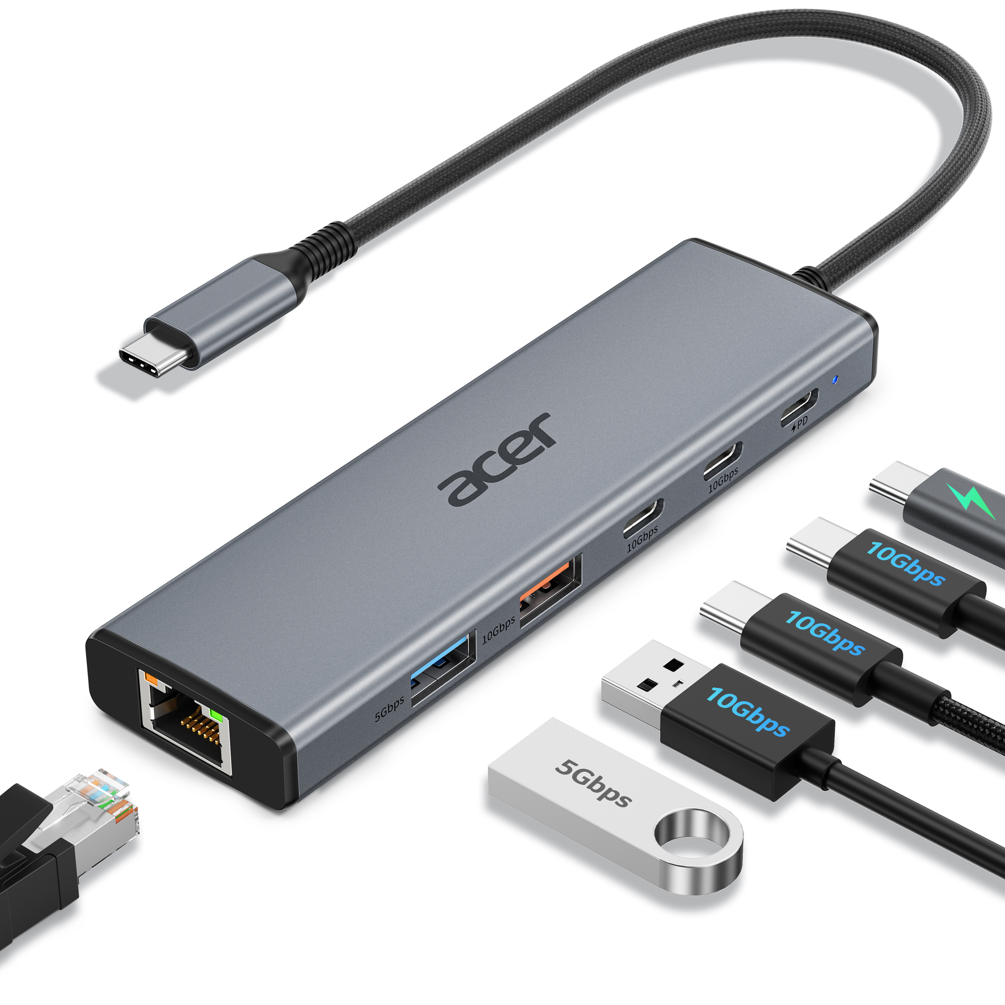 Acer 6-IN-1 USB C Hub
